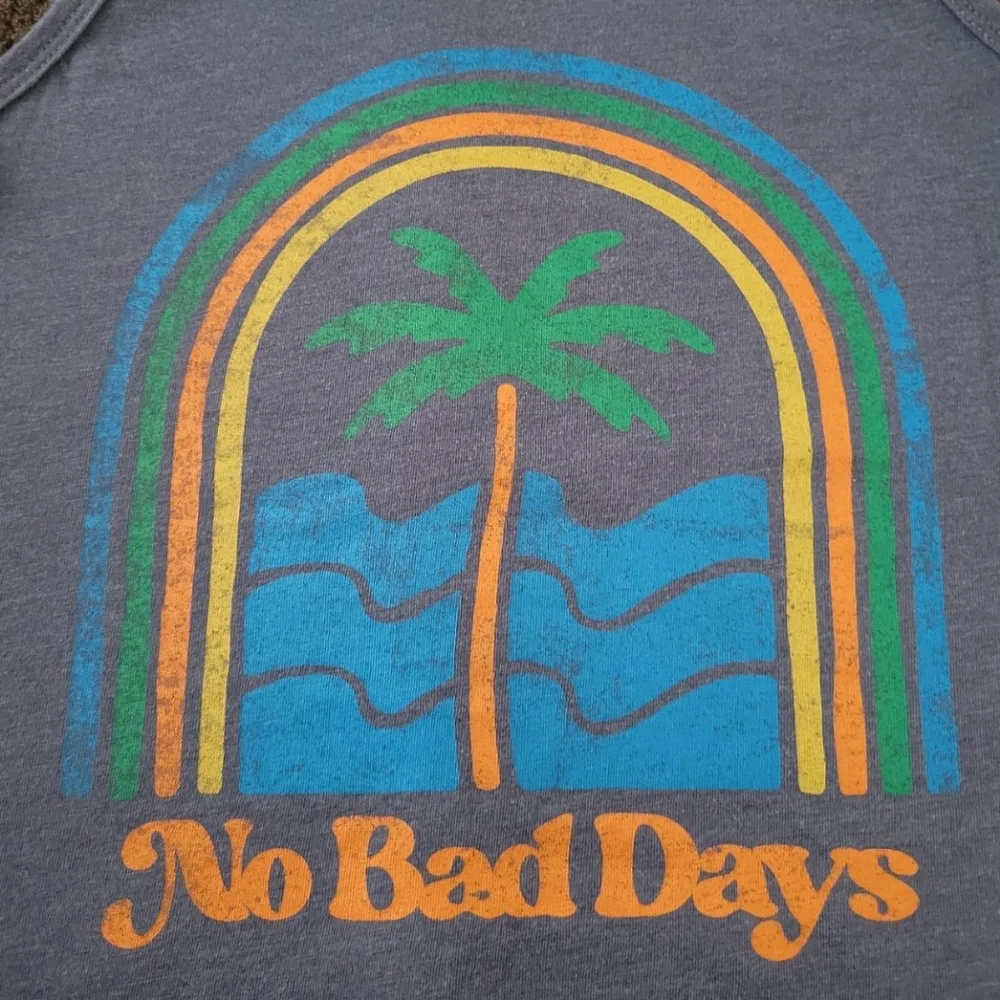 Blue Boys Old Navy Tank Top Size Medium 8 Vacation Summer Beach